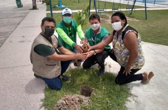 Ação de educação ambiental é realizada com alunos da rede municipal de São Cristóvão