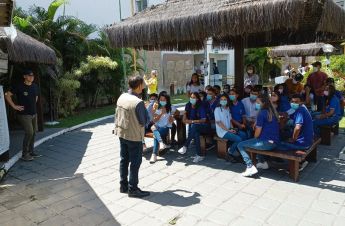 Visita técnica dos alunos do CEEP Lourdes C. N. Batista, da cidade de Cícero Dantas, Bahia